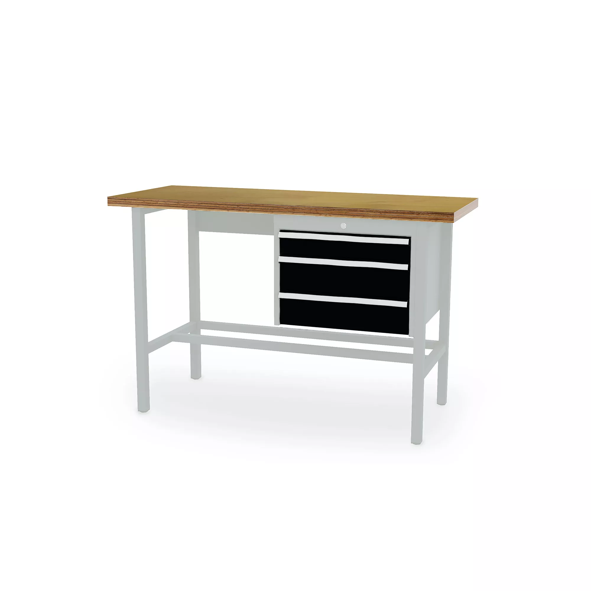 Arbeitstisch 3 Auszüge 1500x600x960