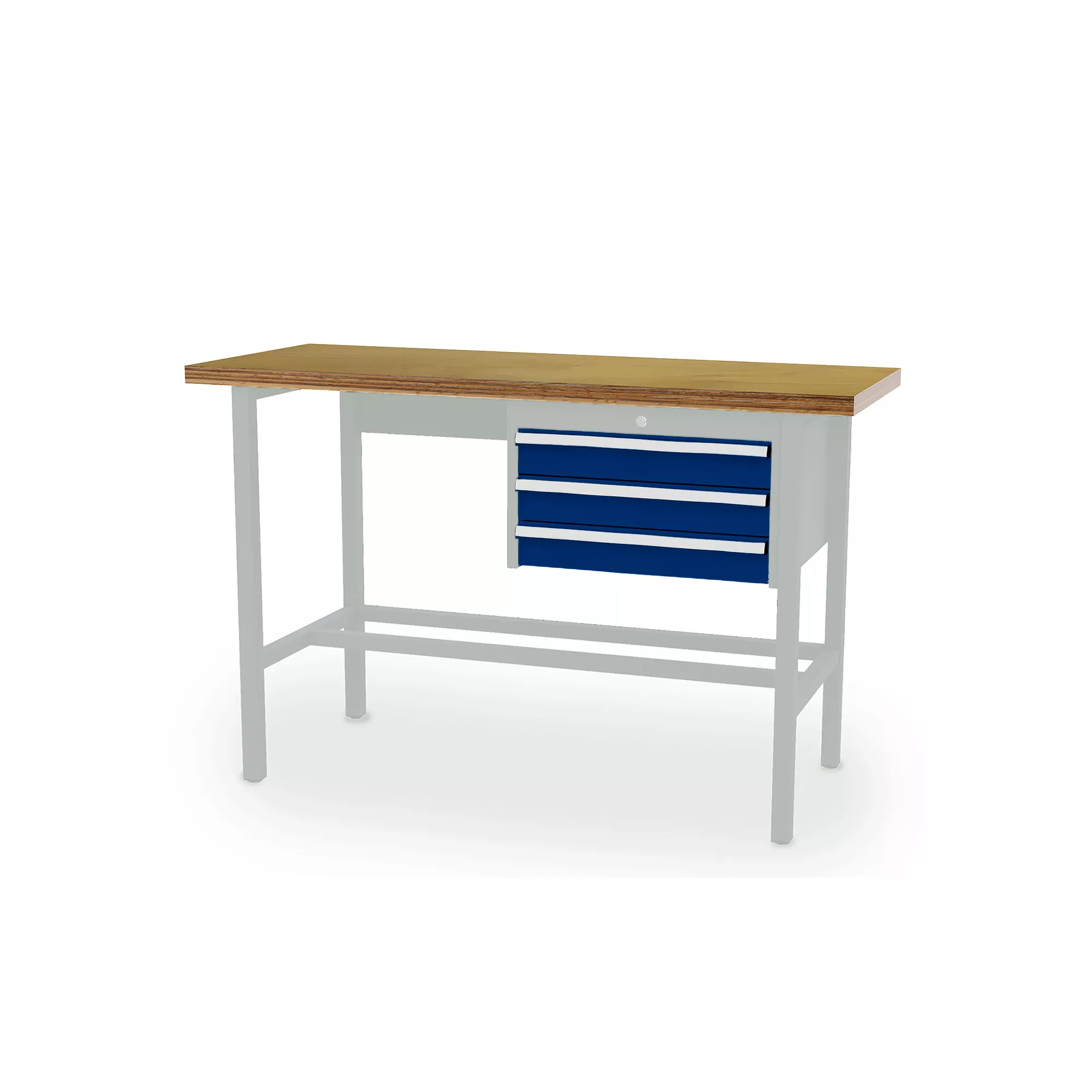 Arbeitstisch 3 Auszüge 1500x600x960