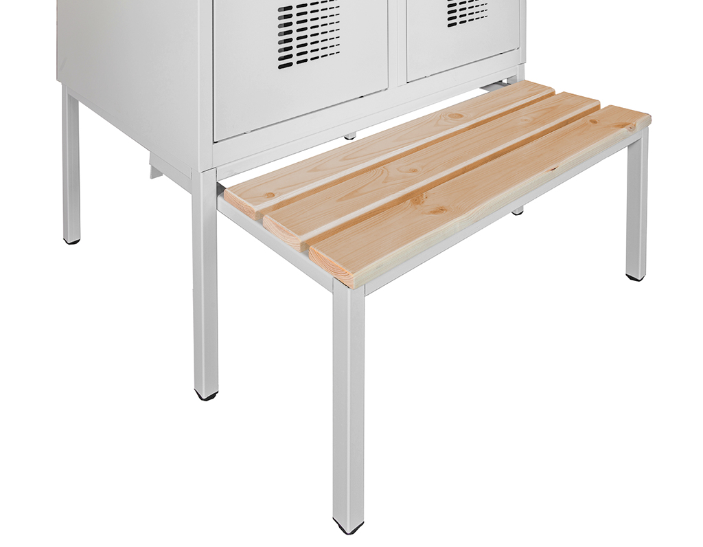 Unterbausitzbank ausziehbar H 39 cm Breite: 90 cm