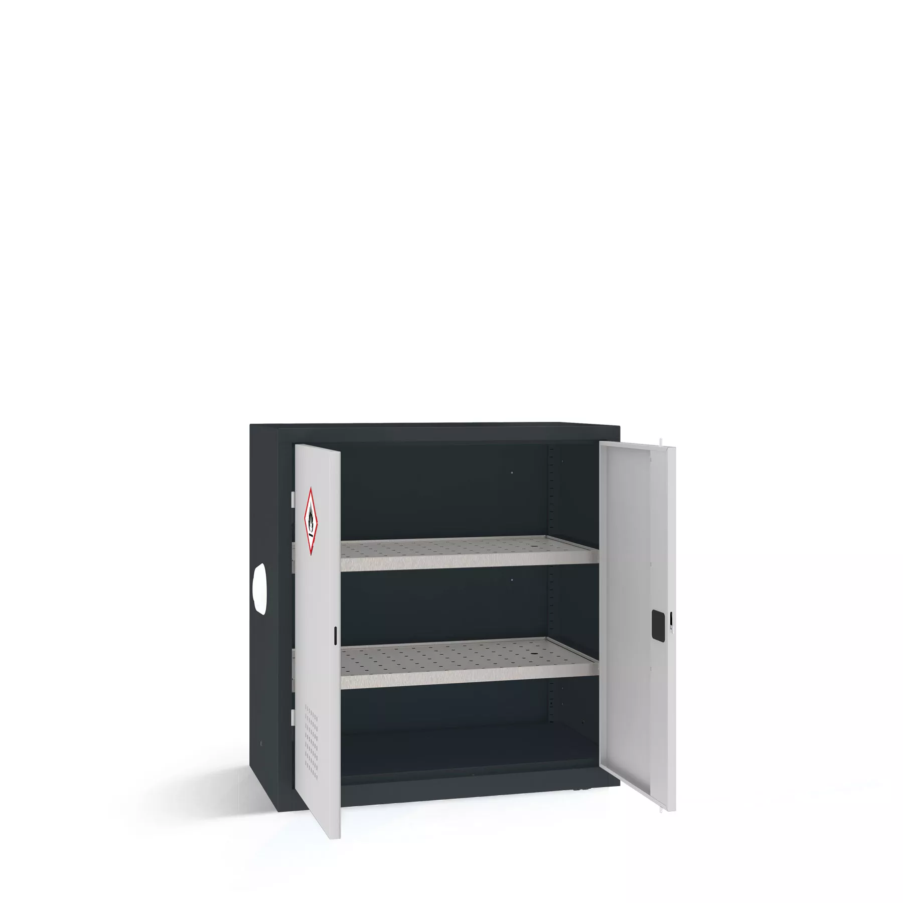Chemikalienschrank niedrig Breite 100 cm