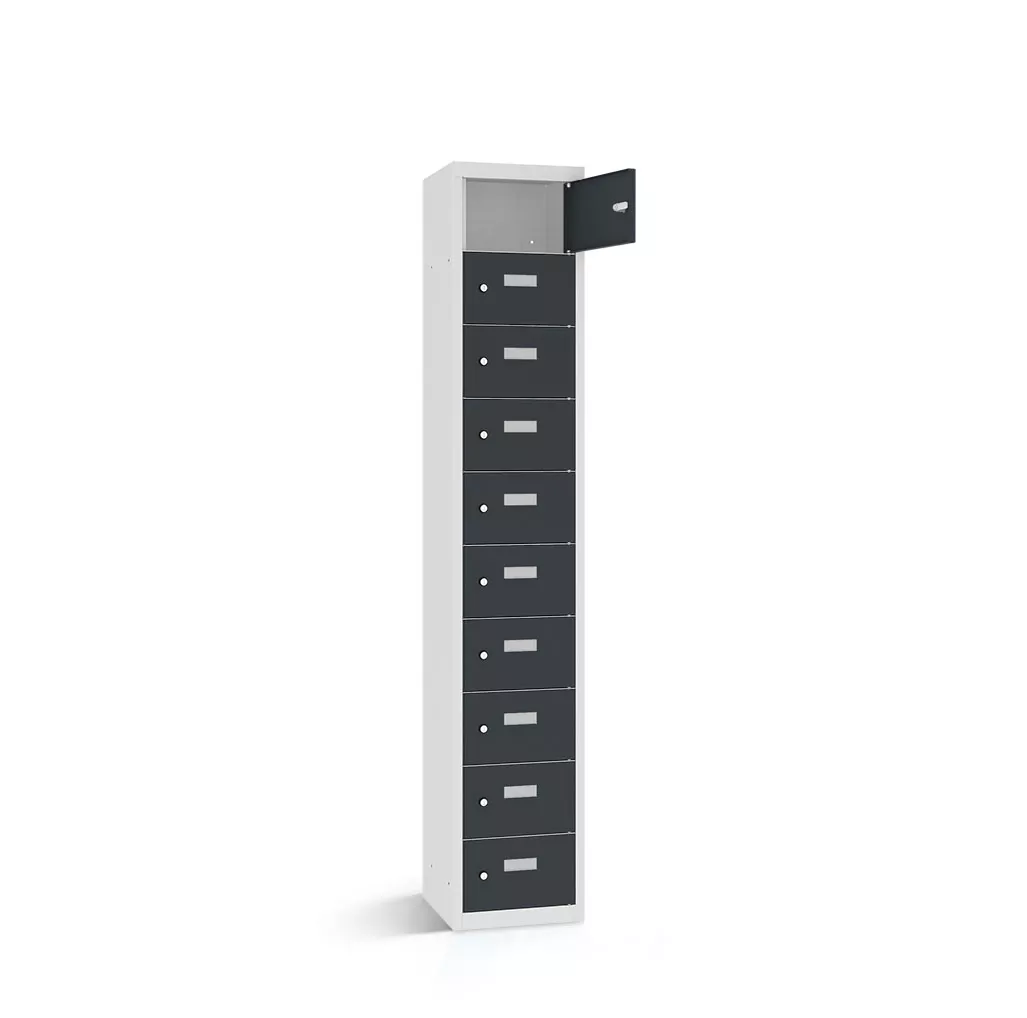 Wertfachschrank 10 Fächer 43x30 cm