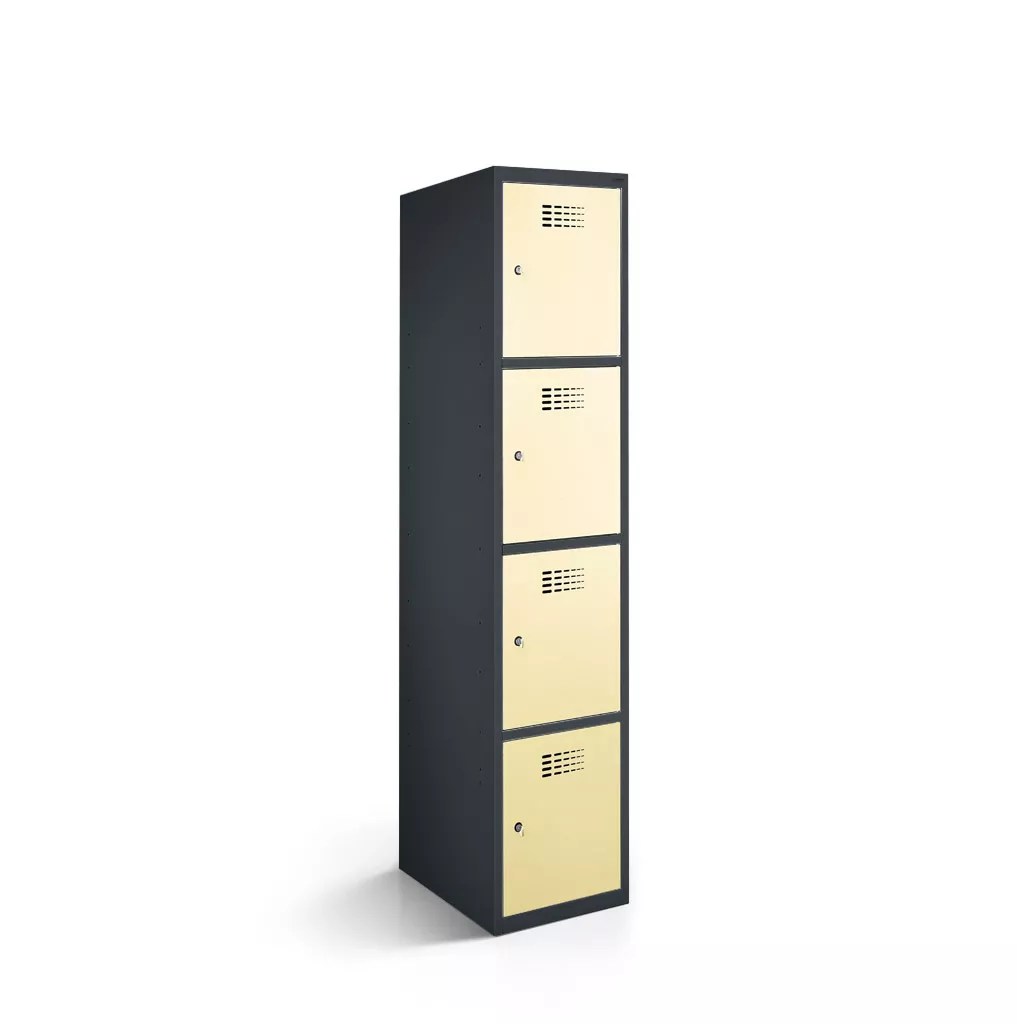 Fächerschrank 4 Fächer Breite 40 cm