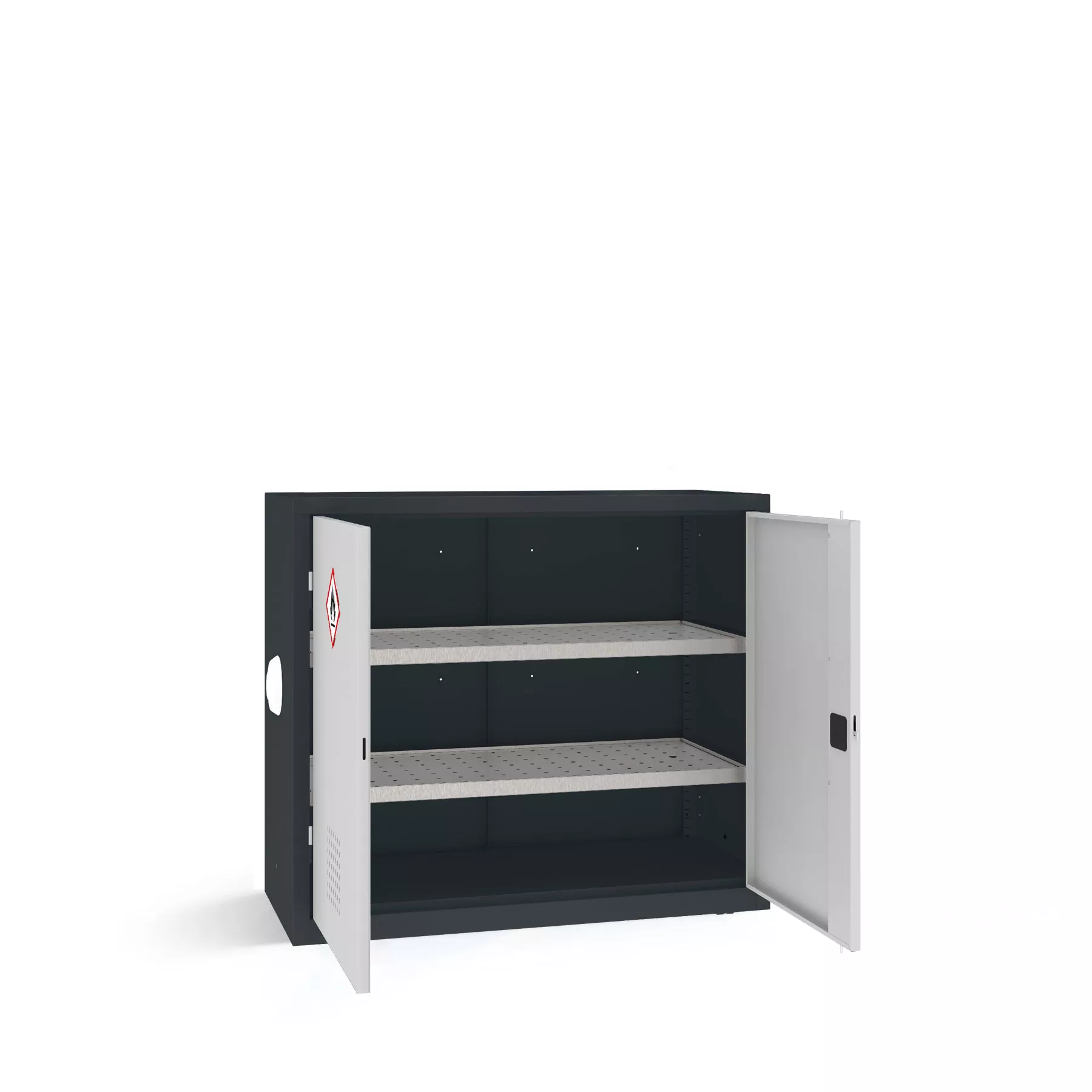Chemikalienschrank niedrig Breite 120 cm