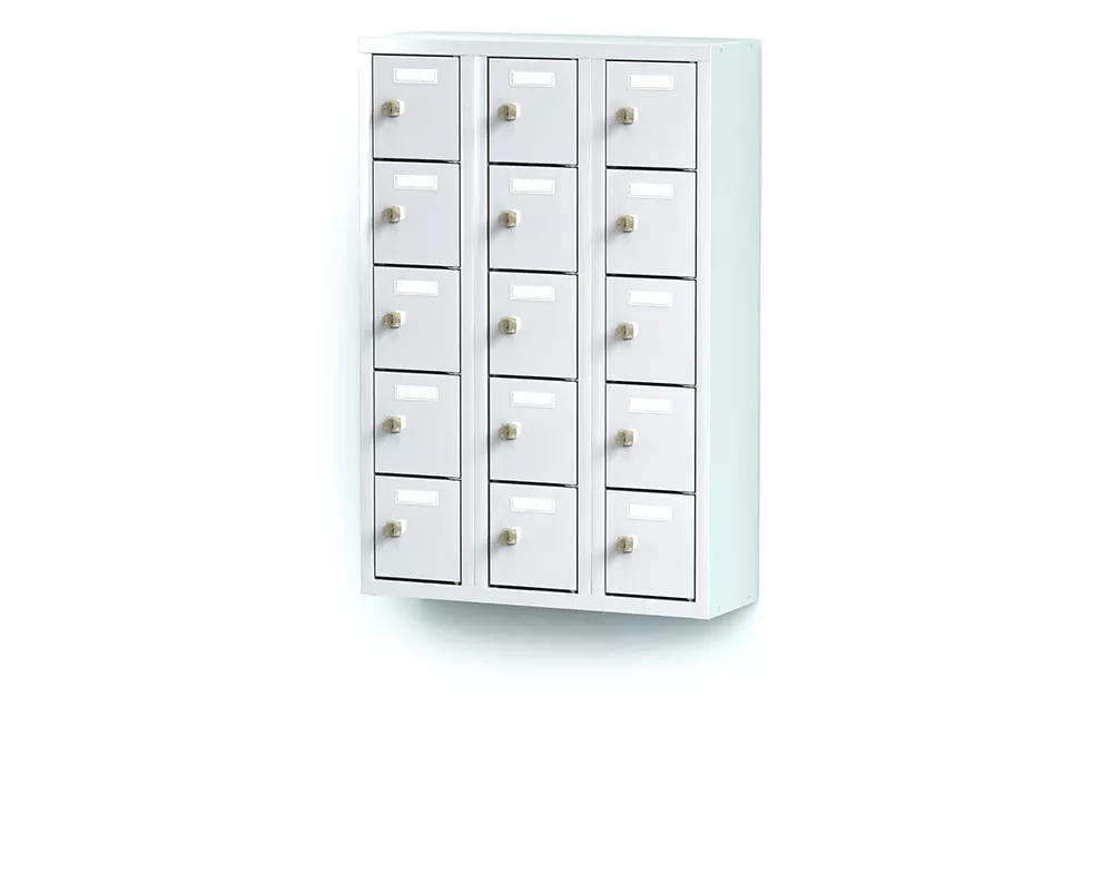 Mini-Schließfachschrank 15 Fächer sofort lieferbar