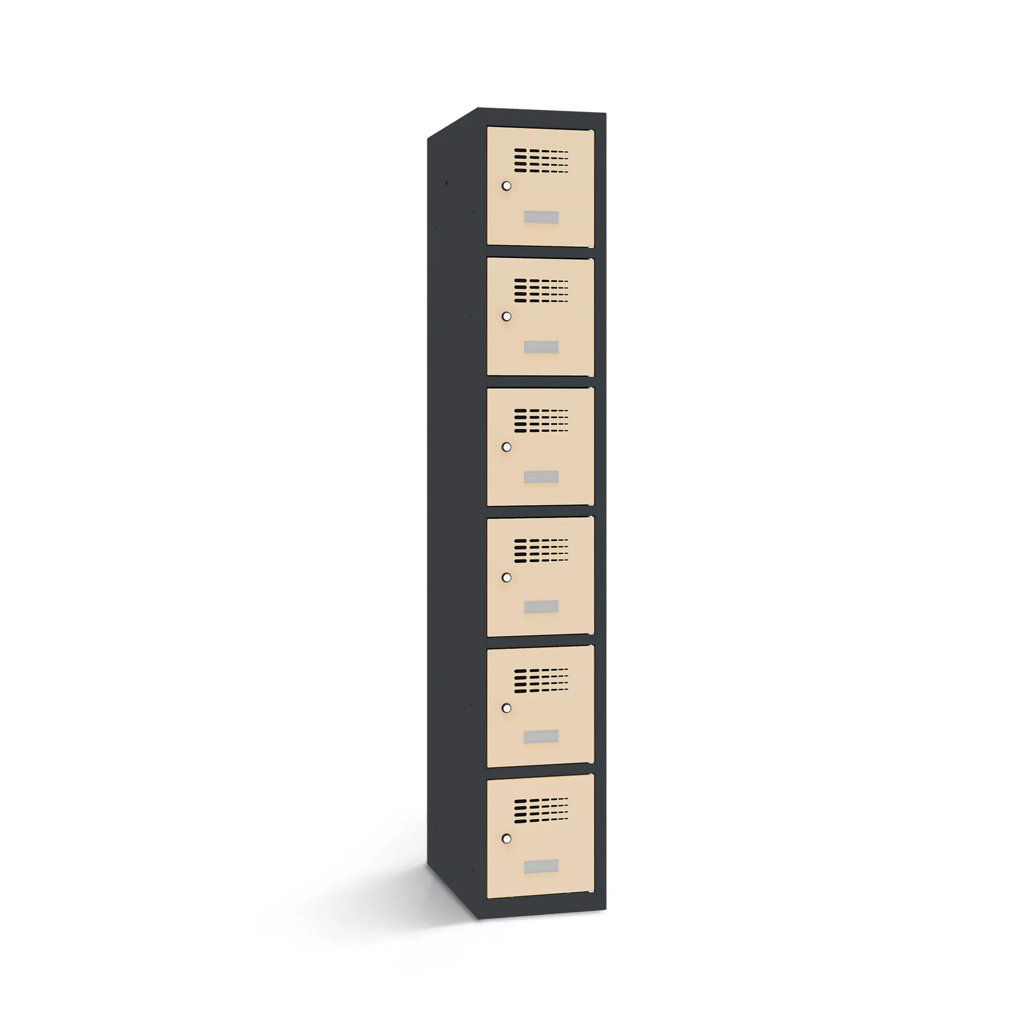Fächerschrank 6 Fächer Breite 40 cm