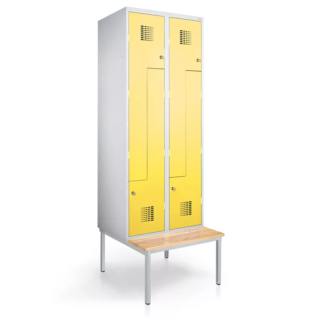 Z-Spind 4 Türen Breite 80 cm