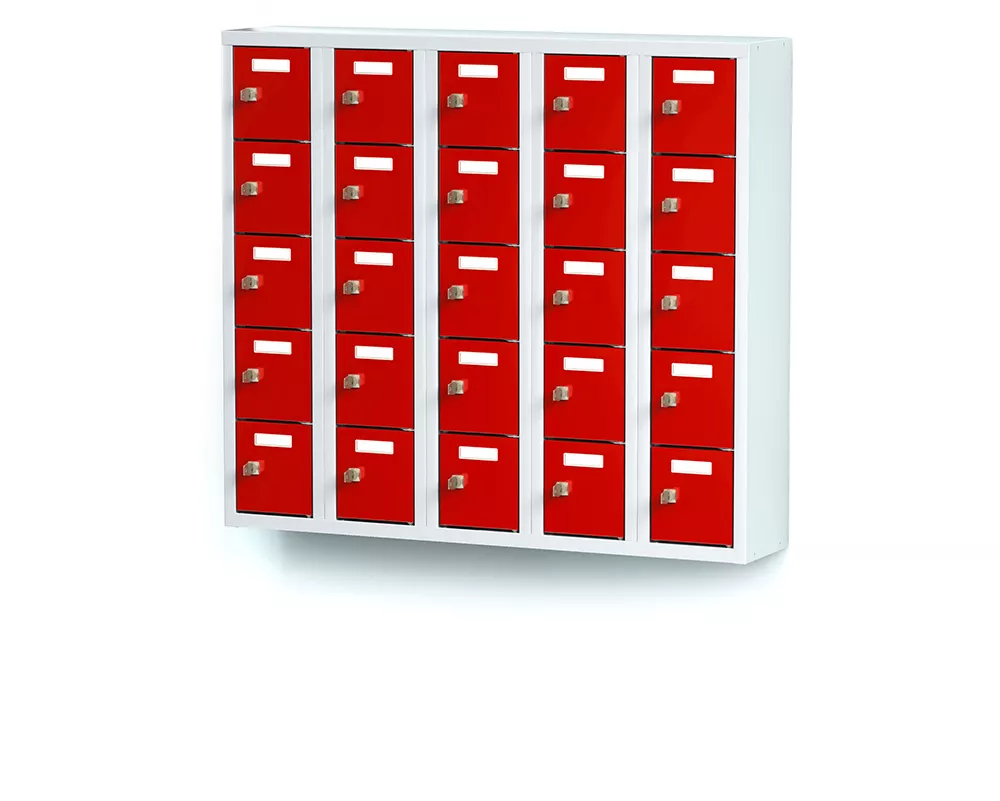 Mini-Schließfachschrank 25 Fächer sofort lieferbar
