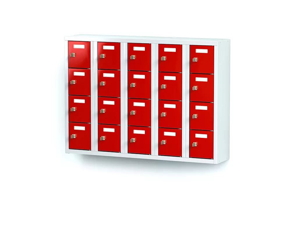 Mini-Schließfachschrank 20 Fächer sofort lieferbar